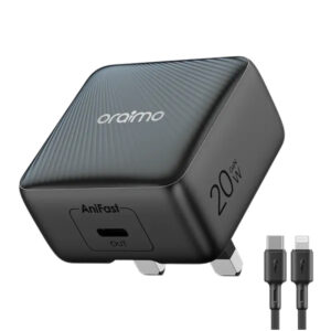 Oraimo PowerCube 20 Chic 20W GaN Wall Charger Kit with Type-C to Lightning Cable in Kenya